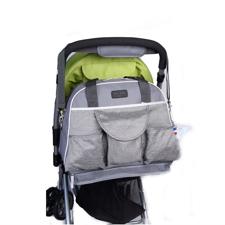 Сумка для мамы Baby Street Myrtle Grey Melange - фото 8