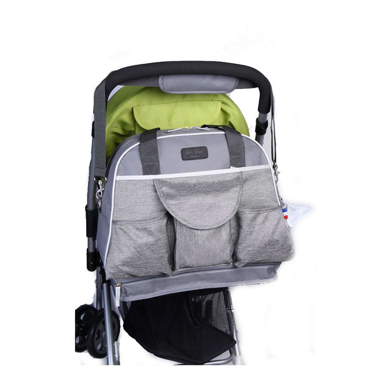 Сумка для мамы Baby Street Myrtle Grey Melange - фото 8