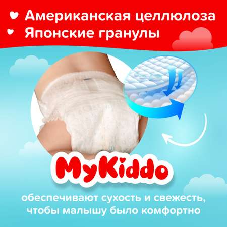 Подгузники-трусики MyKiddo Classic L 9-14 кг 36 шт