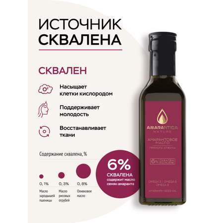 Масло из семян амаранта Amarantica 100 мл