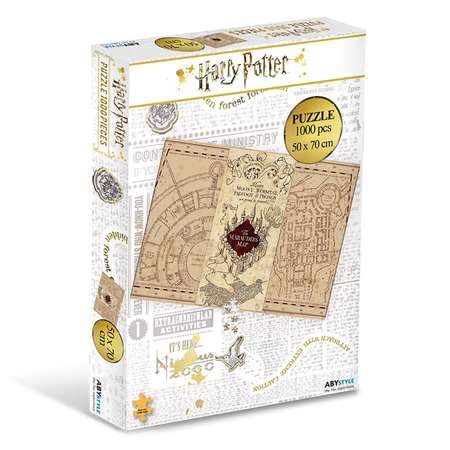 Пазл ABYStyle Harry Potter Jigsaw puzzle 1000 pieces Marauders Map ABYJDP002