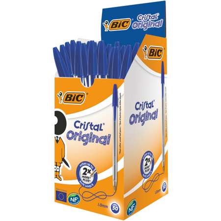 Ручка шариковая BIC Cristal синий 50 шт