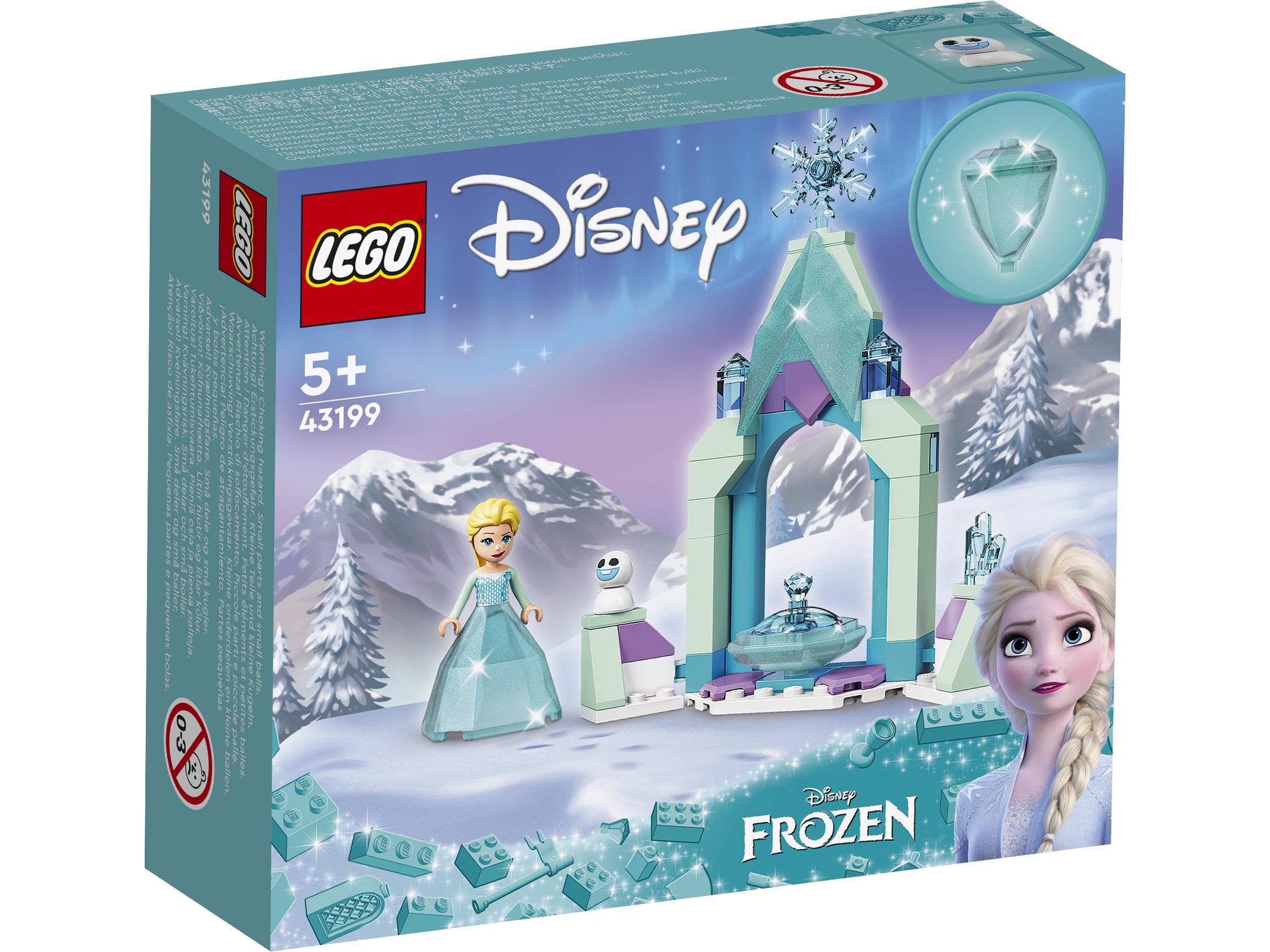 Конструктор LEGO Disney Princess Elsas Castle Courtyard Двор замка Эльзы - фото 1