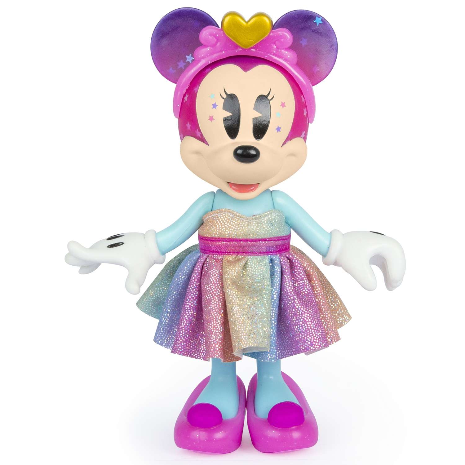 Игровой набор Disney Минни: Гардероб с радужным платьем - фото 5