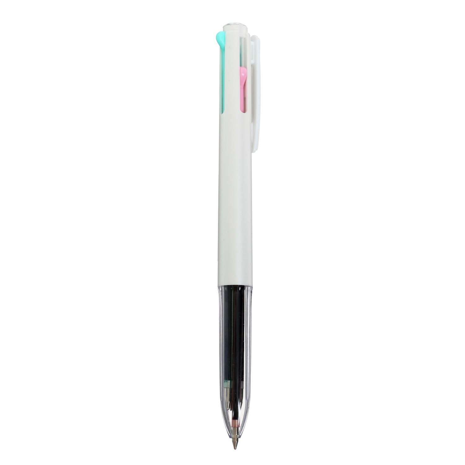 Ручка Sima-Land автоматическая 4-х цветная Перламутр - фото 1