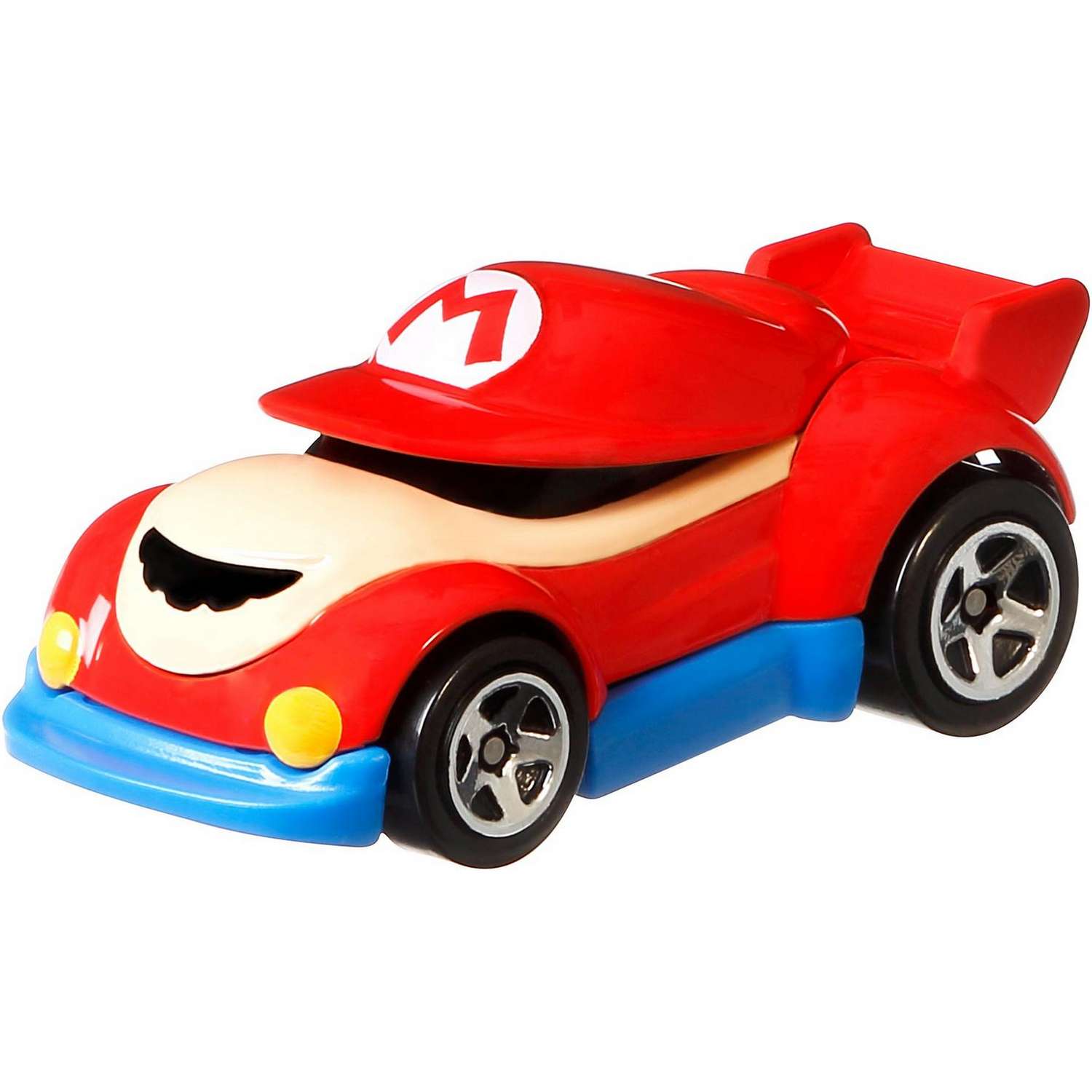 Машинка Hot Wheels Герои компьютерных игр Super Mario Марио GRM42 GJJ23 - фото 1