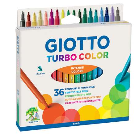 Набор фломастеров GIOTTO TurboColor 36цвета 071600