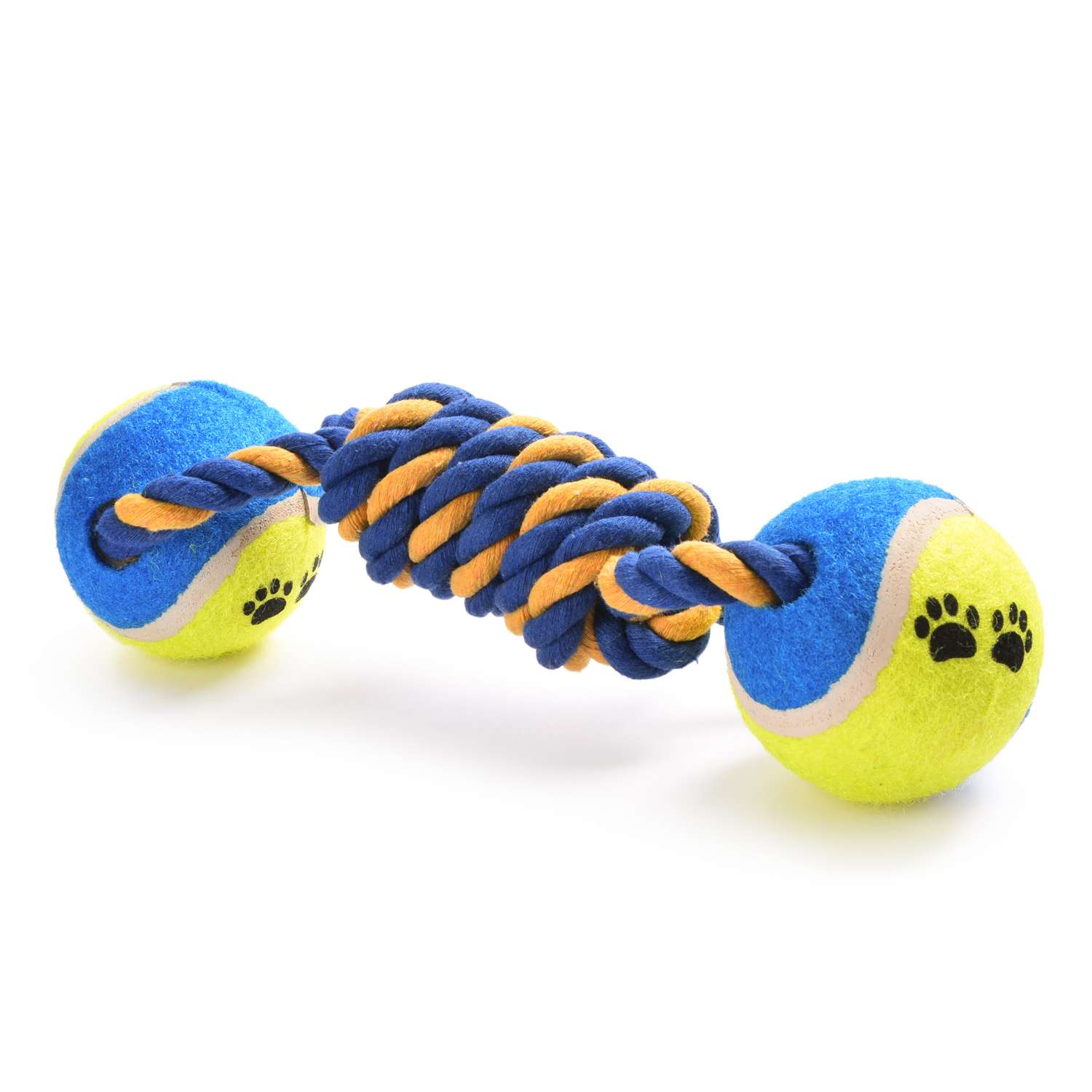 Игрушка для собак FAUNA Гантель с мячами на подвесе FIRT-0018 - фото 1