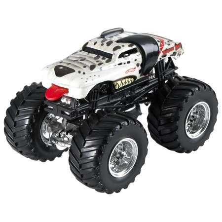 Машина Hot Wheels Monster Jam 1:64 Tattoo Монстр-пес Далматин T8583