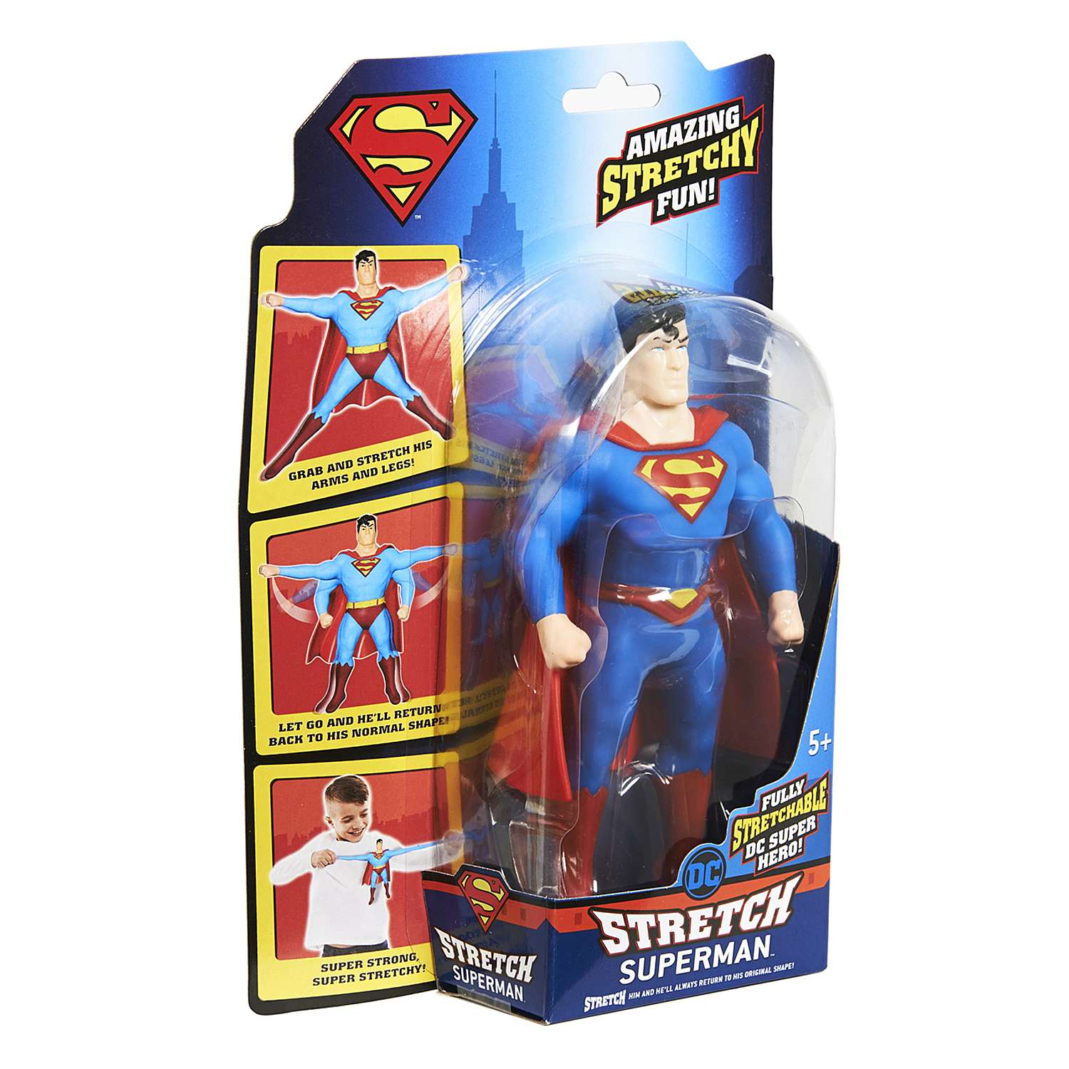 Фигурка Stretch Мини Супермен тянущаяся 35367 - фото 3