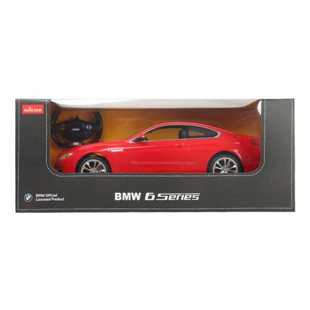 Машина Rastar РУ 1:10 BMW New 6 Series Красная 52360