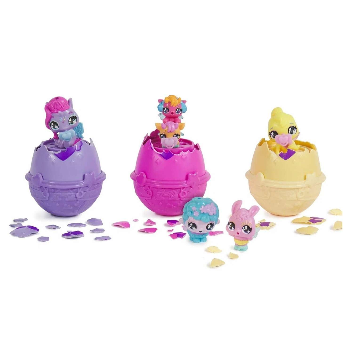 Фигурка Hatchimals Spring Basket with 5 Mini Figures 6068066 - фото 2