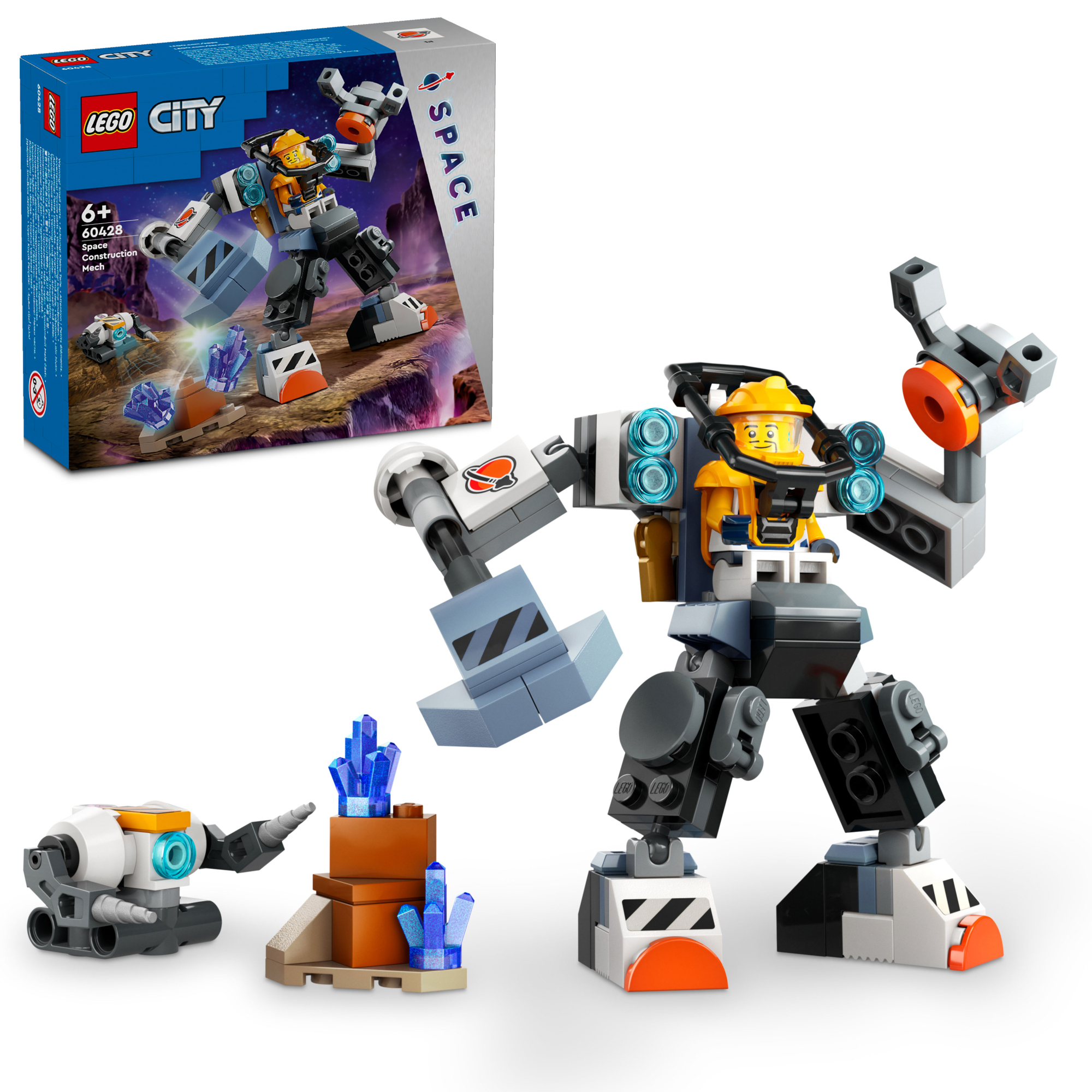 Конструктор Lego City 60428 Космический робот-строитель