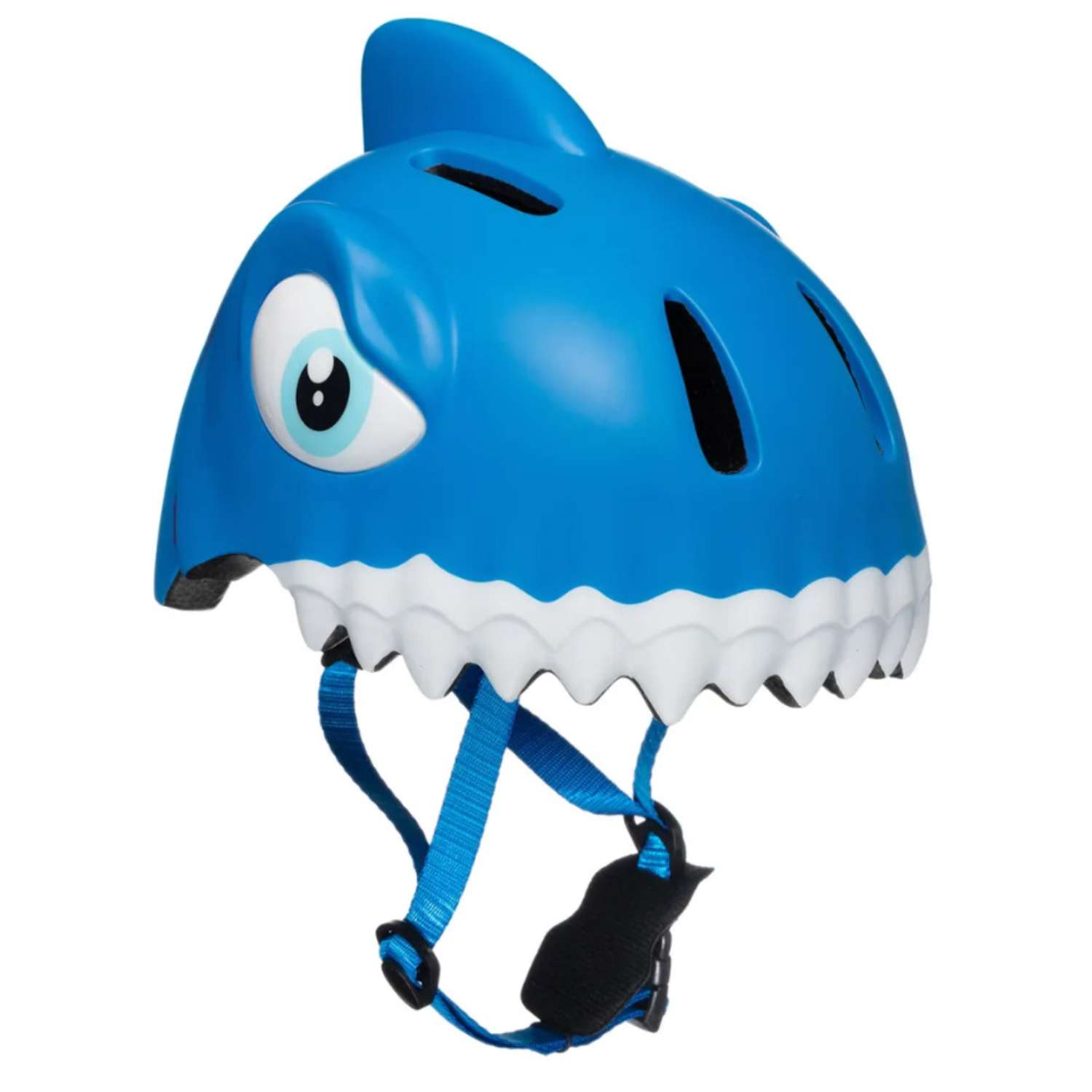 Шлем защитный Crazy Safety Blue Shark с механизмом регулировки размера 49-55 см - фото 1