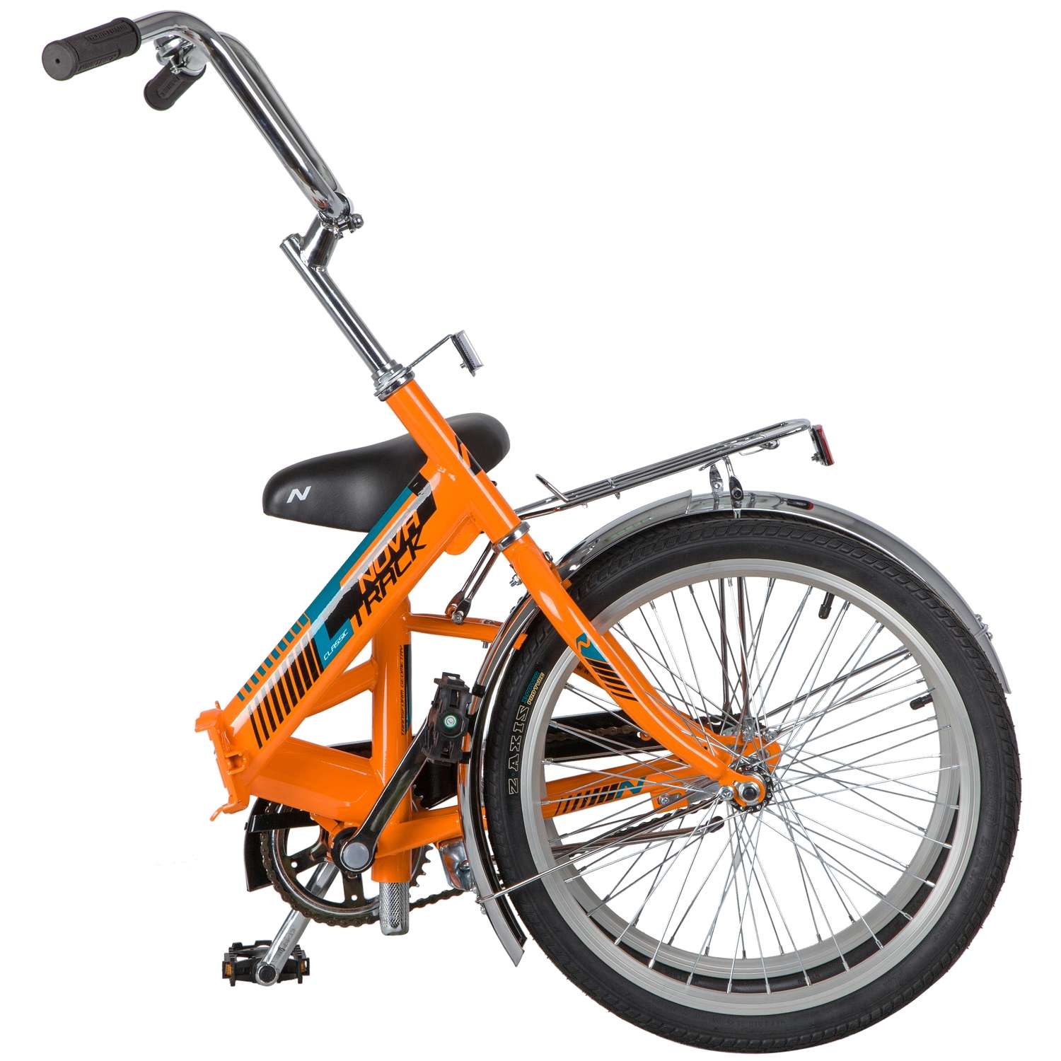 Велосипед 20складной оранжев. NOVATRACK TG20 - фото 5