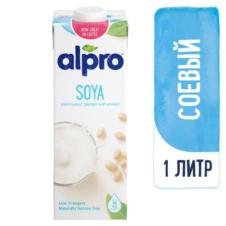 Напиток Alpro соевый с кальцием и витаминами 1л