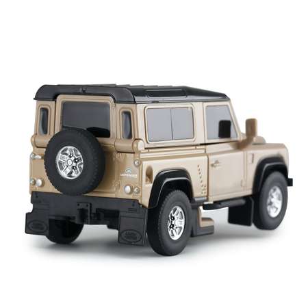 Машина Rastar 1:32 Land Rover Defender Трансформер Желтый 62010