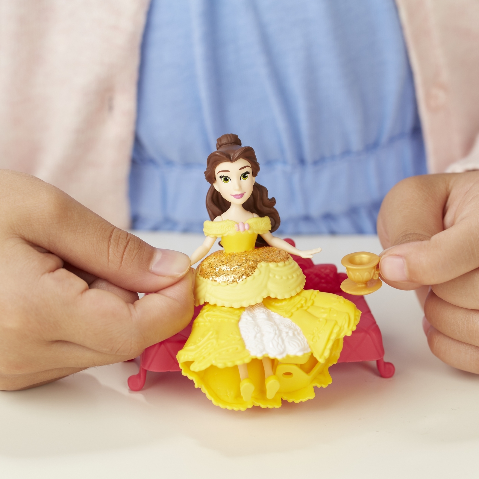 Набор игровой Disney Princess Hasbro Кукла из мультфильма Спальня Белль E3083EU4 E3052EU4 - фото 14