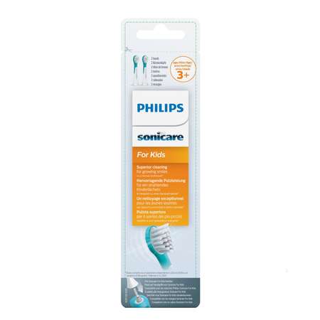 Насадки для зубной щетки Philips электрической 2шт c 3лет HX6032/33