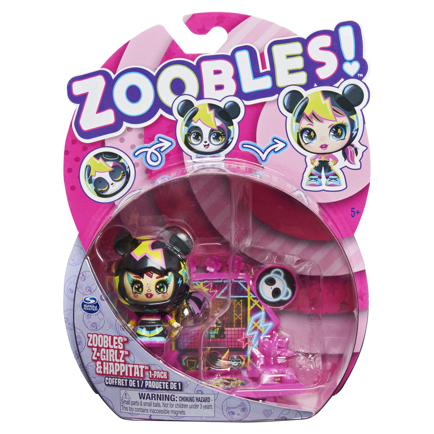 Набор игровой ZOOBLES Малышка ЗУ Панда 6061365/20134947 купить по цене 399  ₽ в интернет-магазине Детский мир