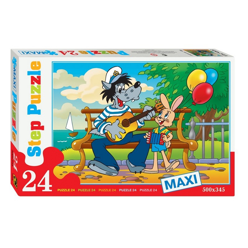 Пазл Step Puzzle Maxi Союзмультфильм 24элемента в ассортименте 70002-70008 - фото 1