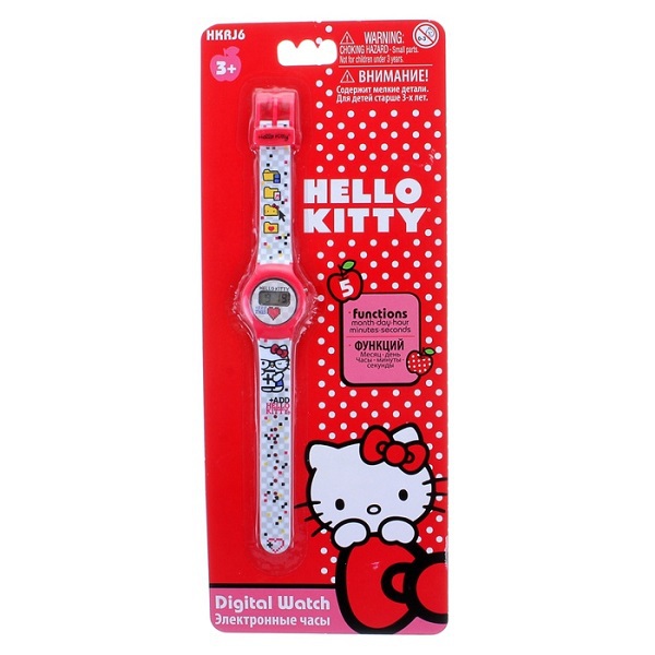 Часы наручные электронные Hello Kitty в ассортименте - фото 14