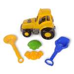 Набор игрушек для песочницы TOY MIX Трактор формы лопатка