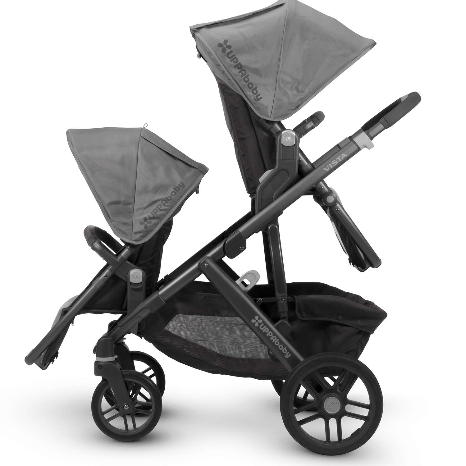 Коляска 2 в 1 UPPAbaby Vista Grey - фото 5