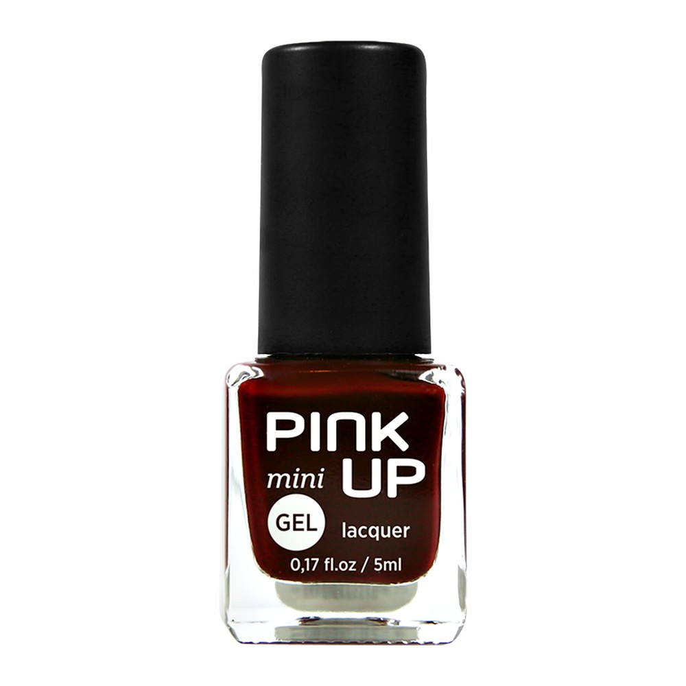 Лак для ногтей Pink Up mini gel с эффектом геля тон 58 5 мл - фото 3