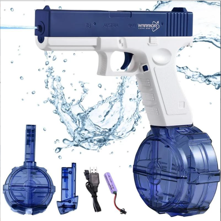 Водяной пистолет детский Play Cool электрический с двумя обоймами