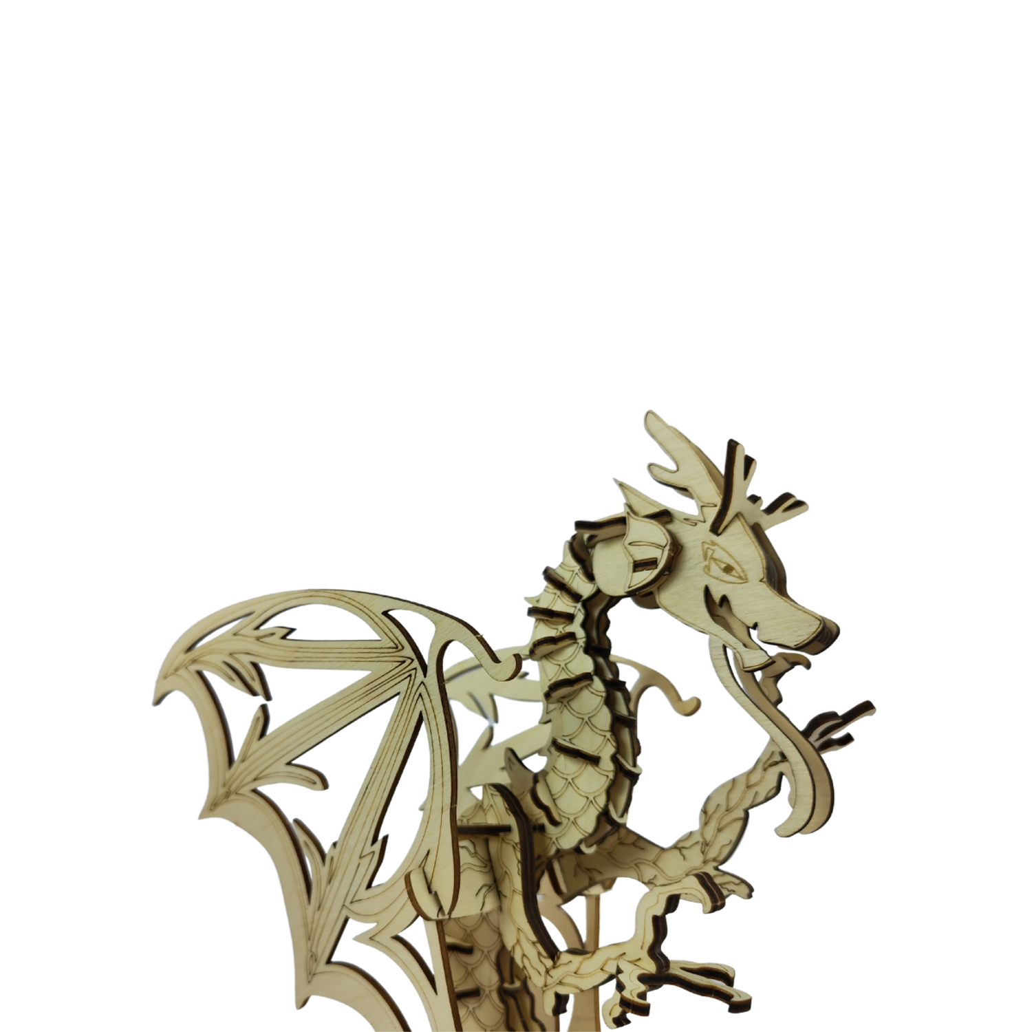 Сборная модель My_derevo Деревянный Дракон Игрушка Статуэтка 2024 - фото 11