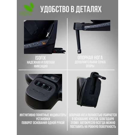 Автокресло DAIICHI One-FIX Isofix 0+/1 (0-18 кг)