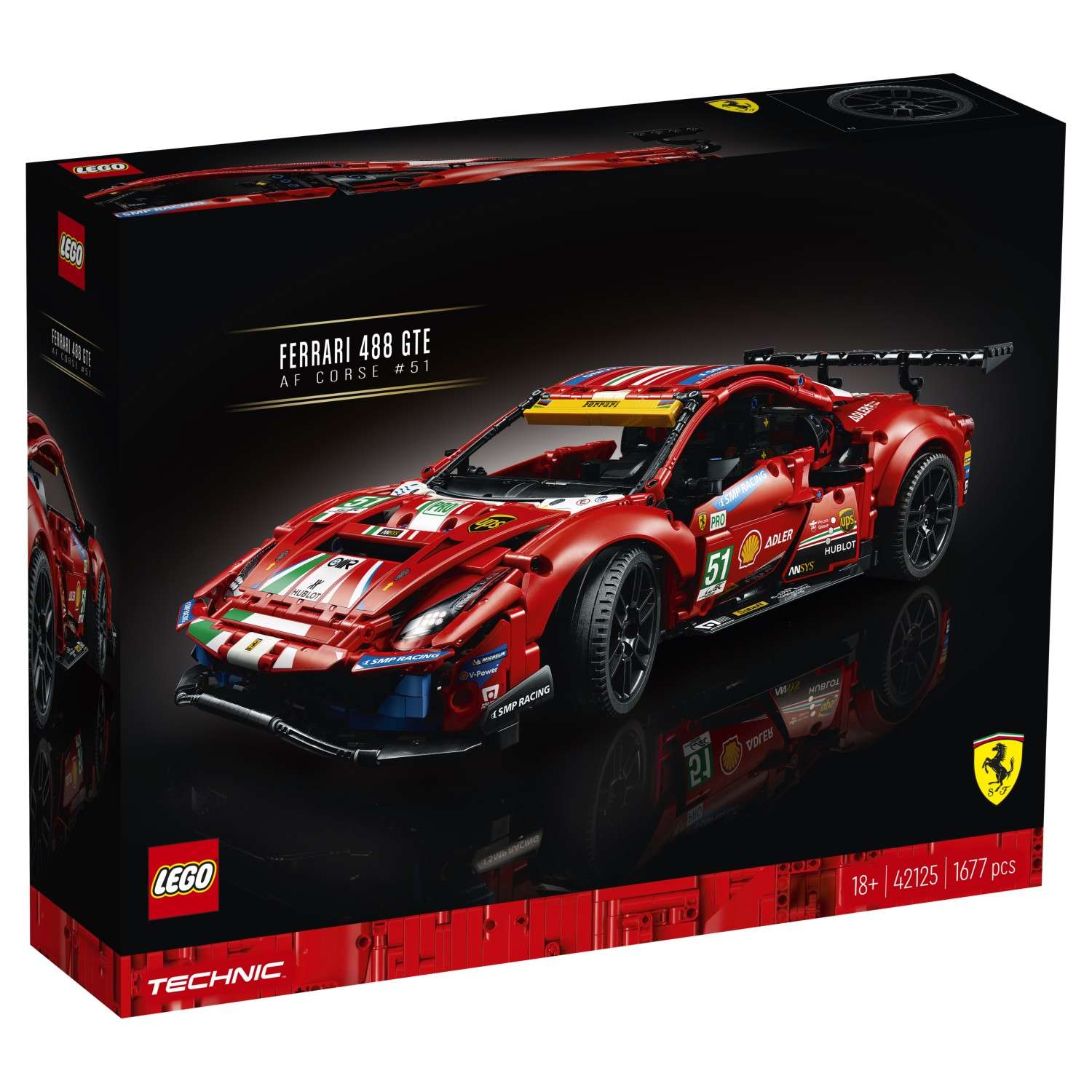 Конструктор LEGO Technic Ferrari 488 GTE 42125 - фото 2