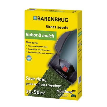 Семена трав Barenbrug для газона Mow Saver Низкорослый Ультра 1 кг