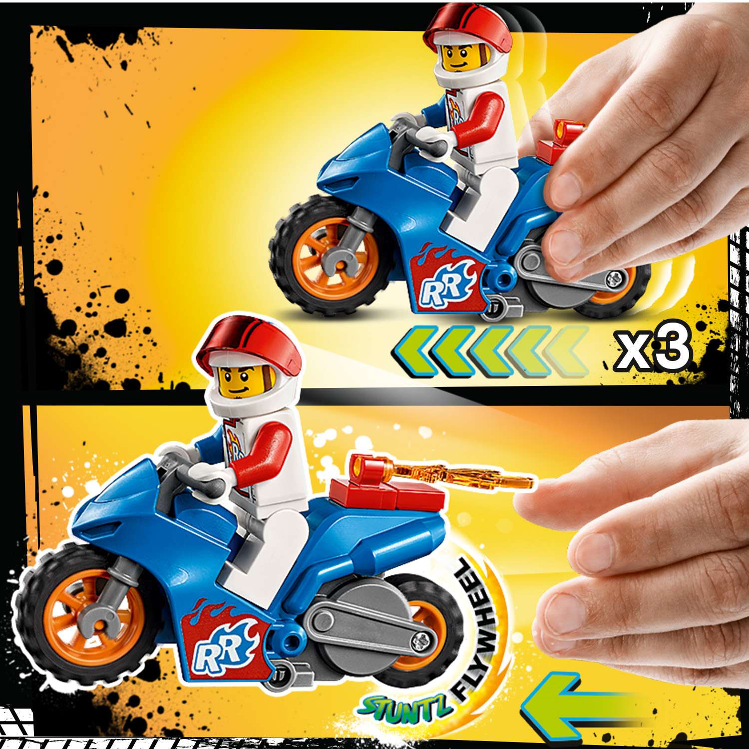 Конструктор LEGO City Stunt 60298 - фото 6