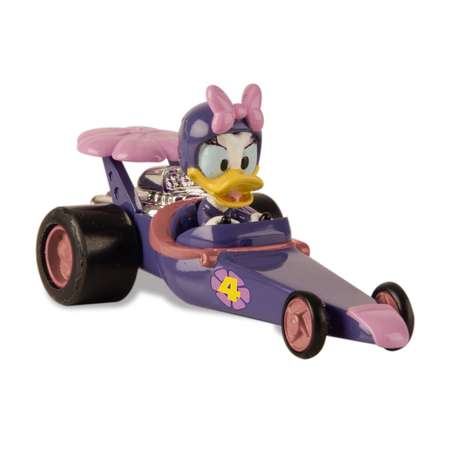 Автомобиль Микки и веселые гонки Родстер с пилотом фиолетовый