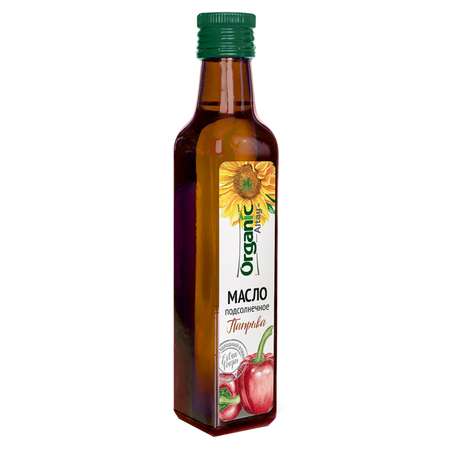 Масло Organic Altay подсолнечное паприка 0.25л