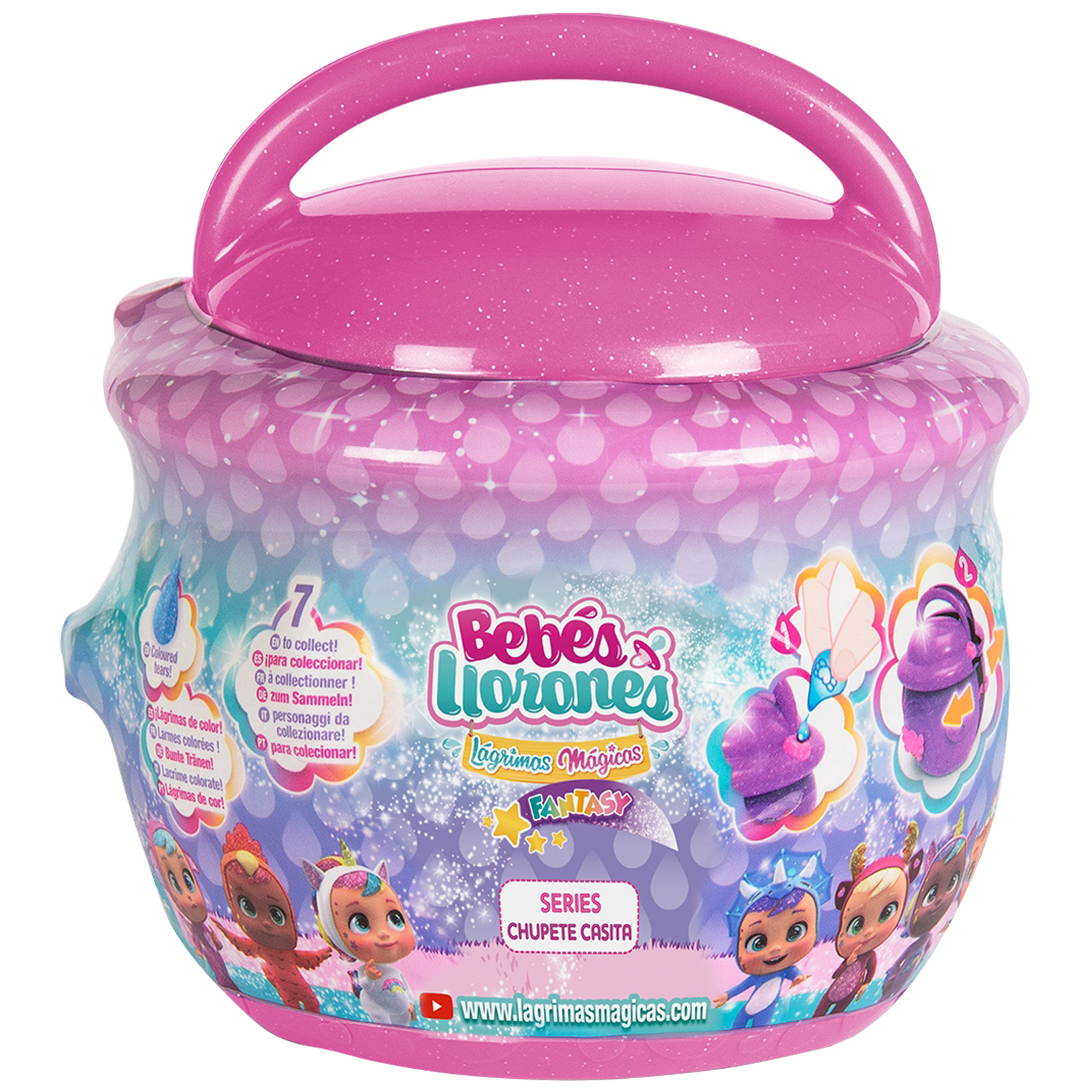 Кукла IMC Toys Cry Babies Fantasy Paci House с аксессуарами в непрозрачной упаковке (Сюрприз) 90309/91061 90309/91061 - фото 4