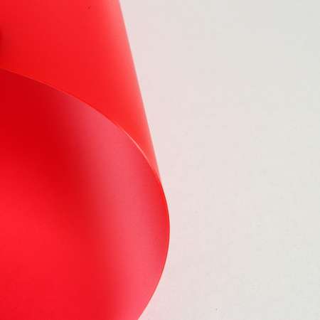 Накладка на стол Calligrata пластиковая А3 460 х 330 мм 500 мкм прозрачная цвет красный