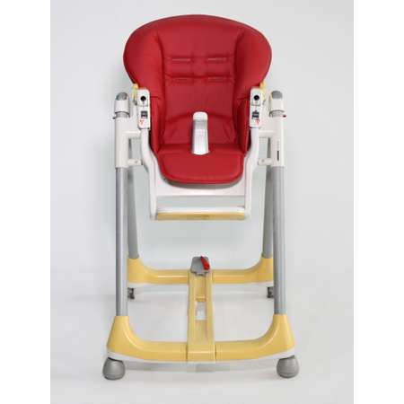 Чехол из экокожи Чехольчик ОК на стульчик для кормления Peg perego Prima Pappa Diner красный