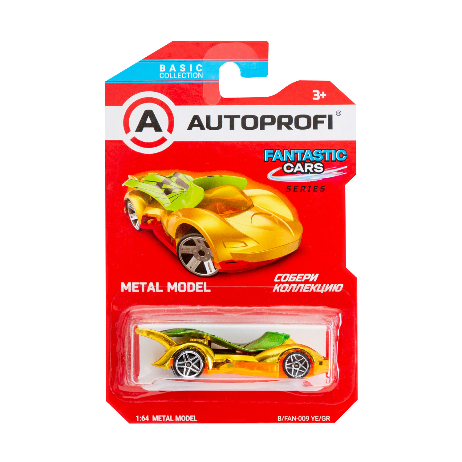 Машинка коллекционная 1:64 Autoprofi Basic серии Fantastic CAR-BASIC-01-TRU в ассортименте CAR-BASIC-01-FAN - фото 10