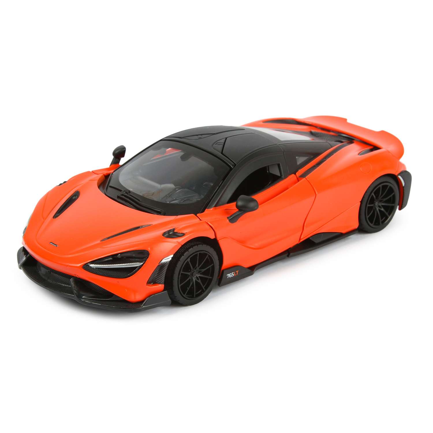 Машинка Mobicaro 1:24 McLaren 765 LT Оранжевая 68276A 68276A - фото 1