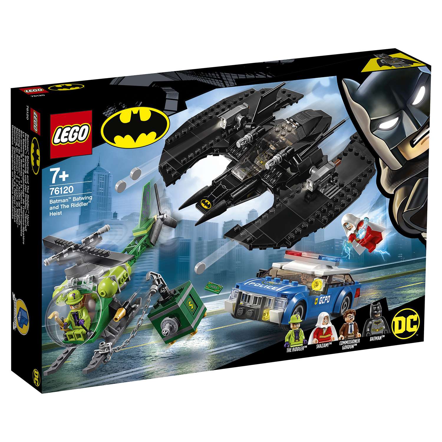 Конструктор LEGO DC Super Heroes Бэткрыло Бэтмена и ограбление Загадочника 76120 - фото 2