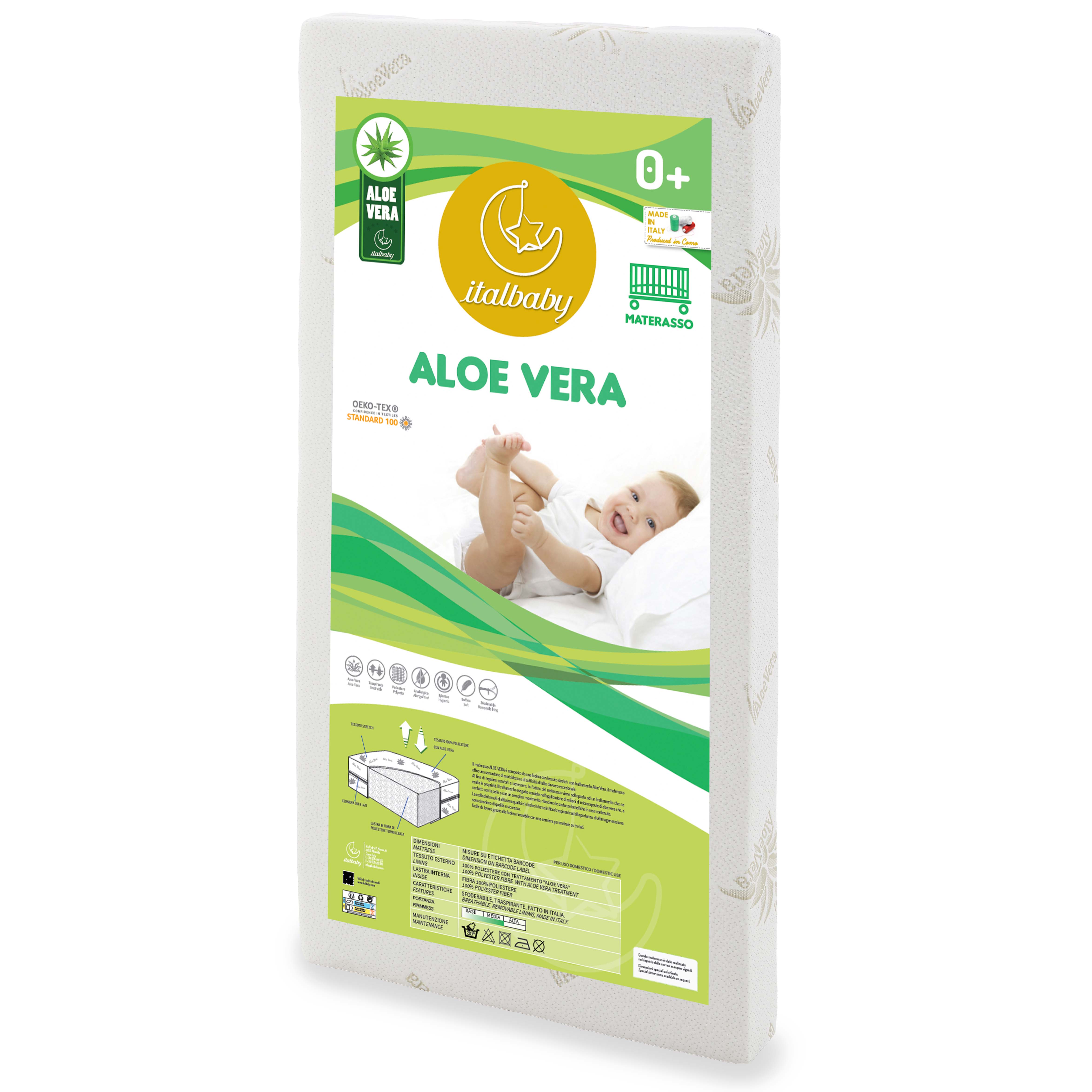 Матрас детский Italbaby Aloevera 60х119 см - фото 1