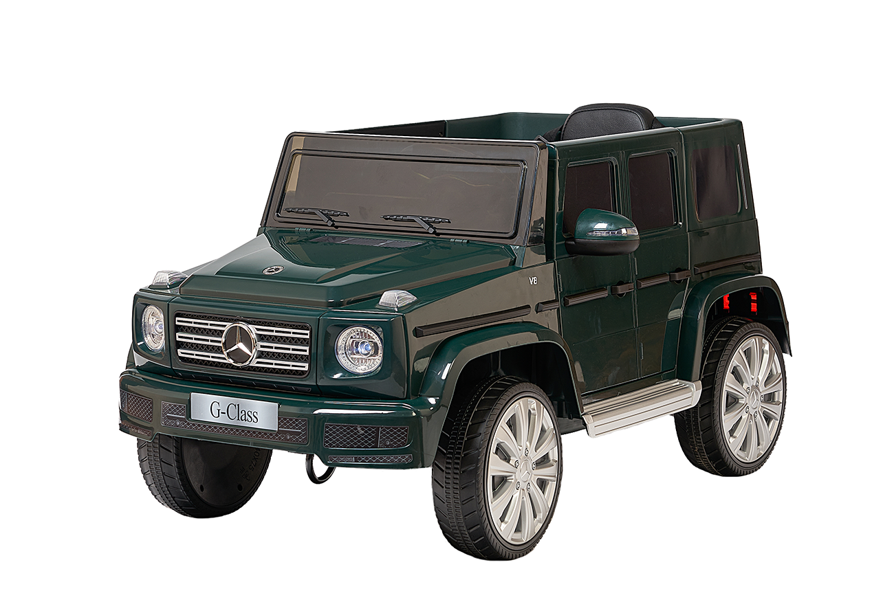 Электромобиль TOYLAND Mercedes Benz G500 Army - фото 1