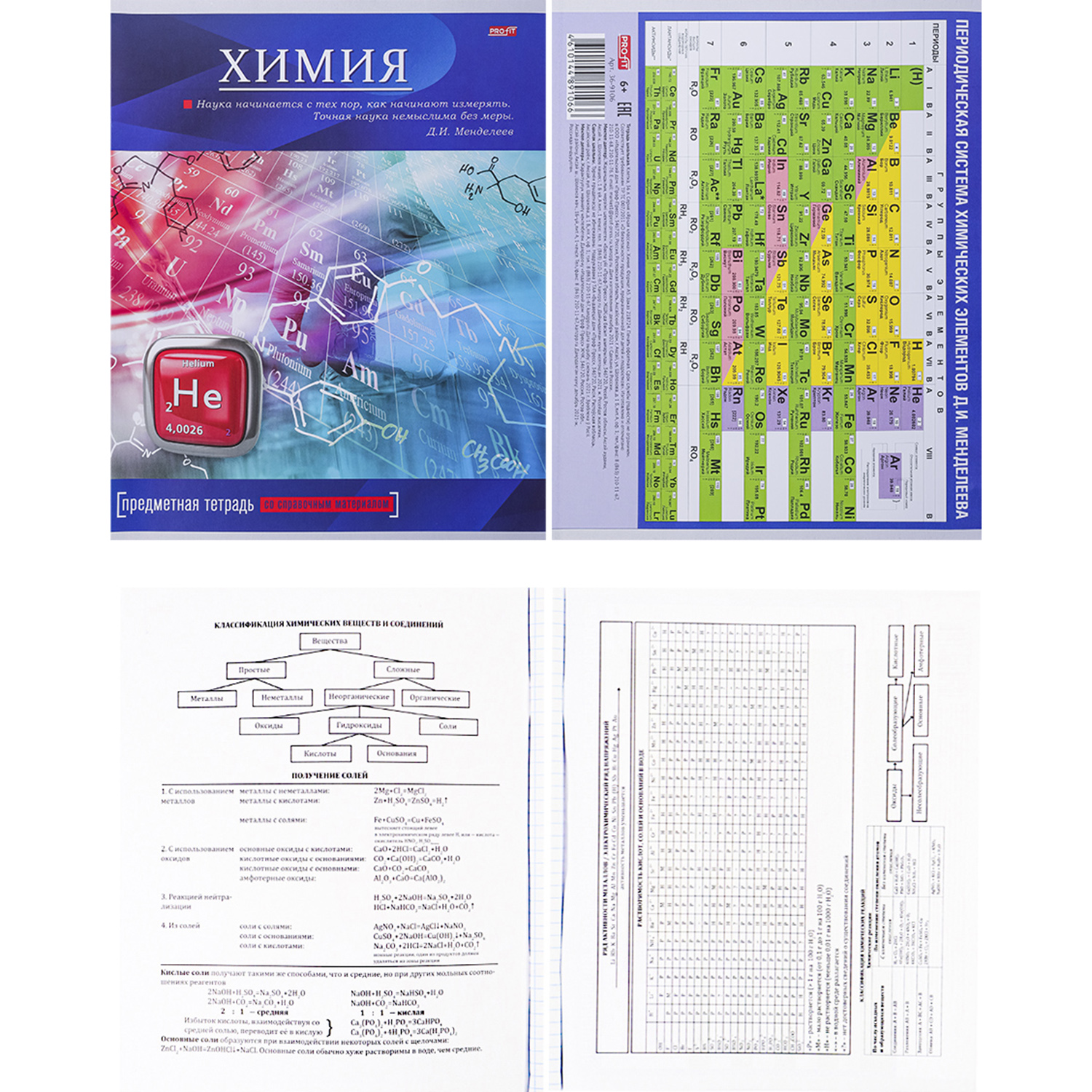 Комплект предметных тетрадей Profit Яркая классика 36 листов 10 тетрадей - фото 11
