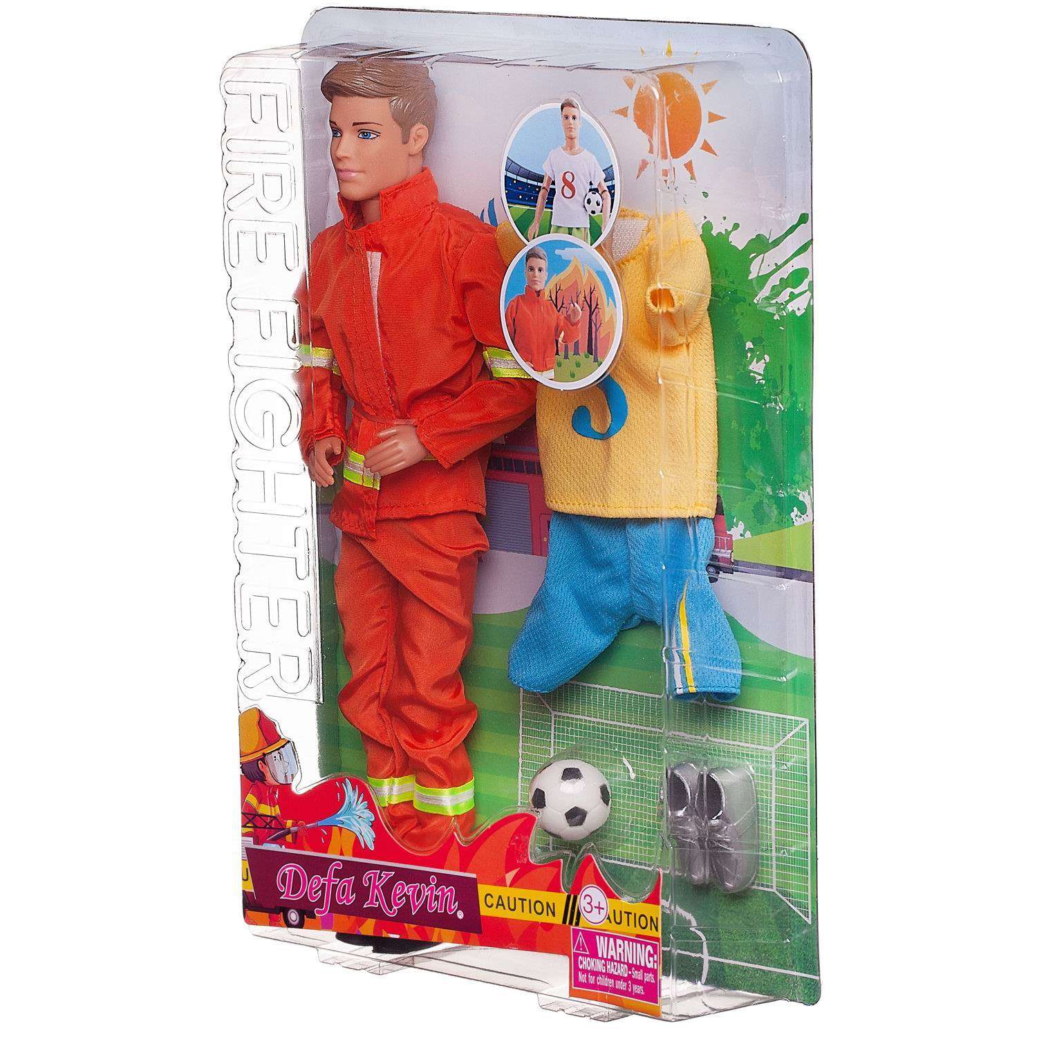 Игровой набор ABTOYS Defa Kevin Пожарный с комплектом сменной одеждой и игровыми предметами 8382d/№5 - фото 2