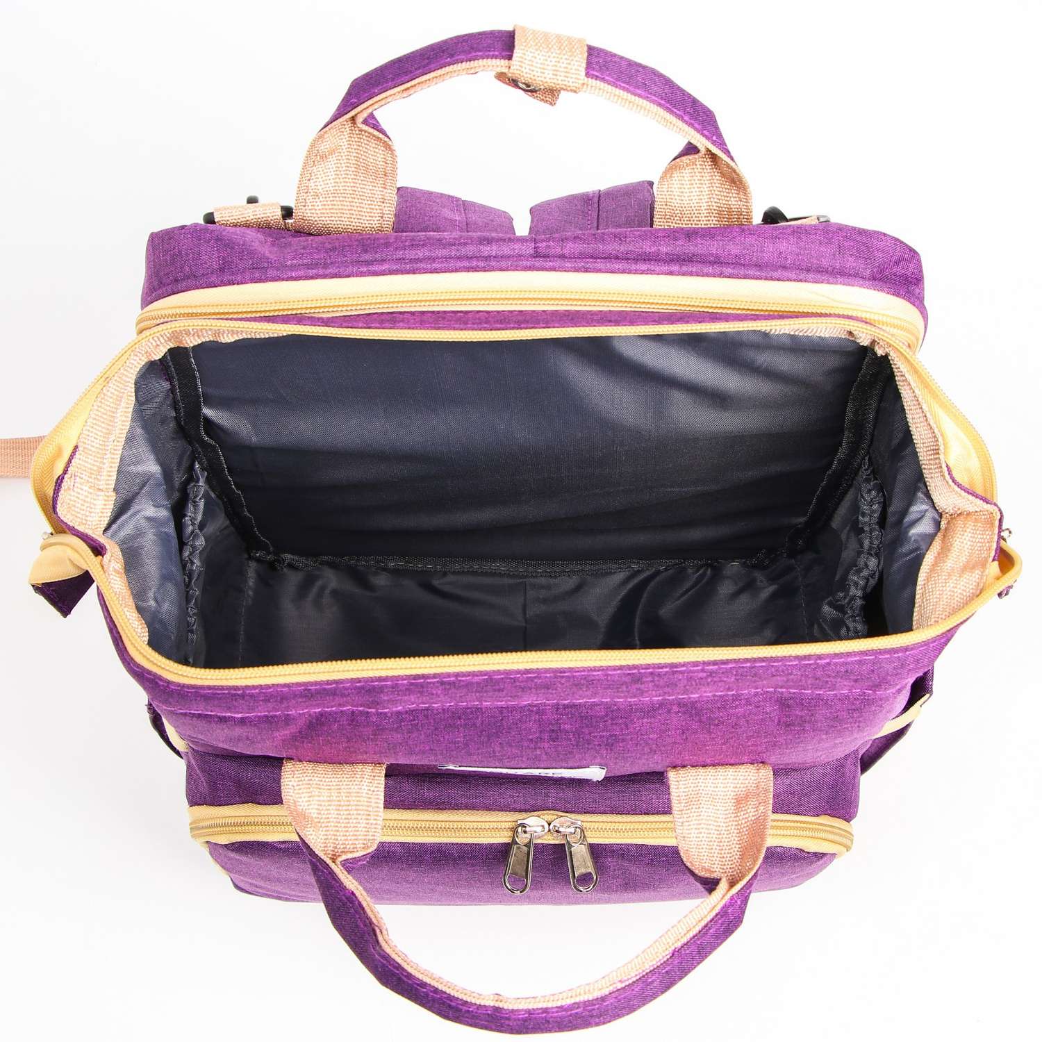 Сумка-рюкзак Sima-Land с пеленальным ковриком цвет фиолетовый - фото 13