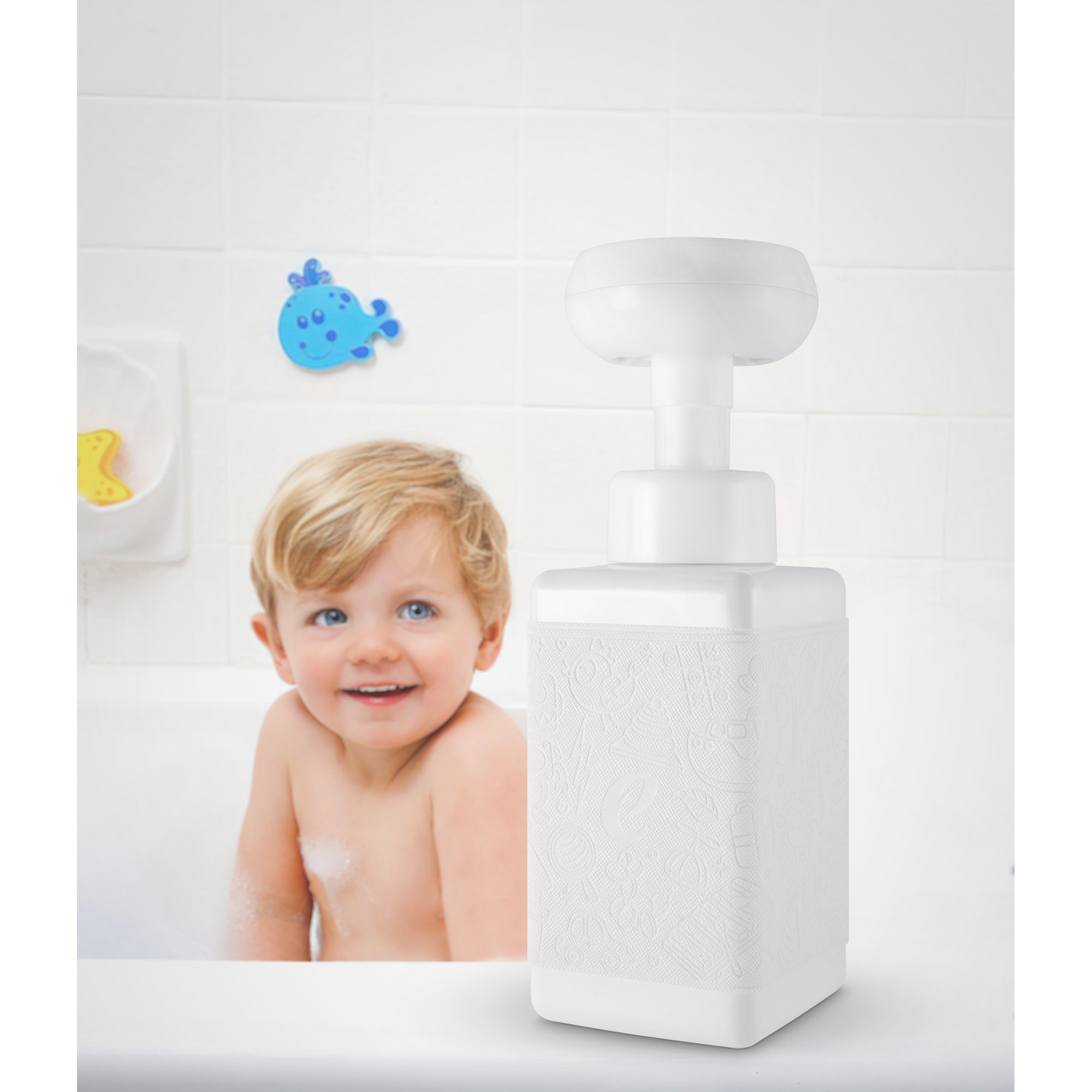 Пенный диспенсер EcoCaps + Капсула-концентрат детского мыла с ароматом малины в подарок - фото 7