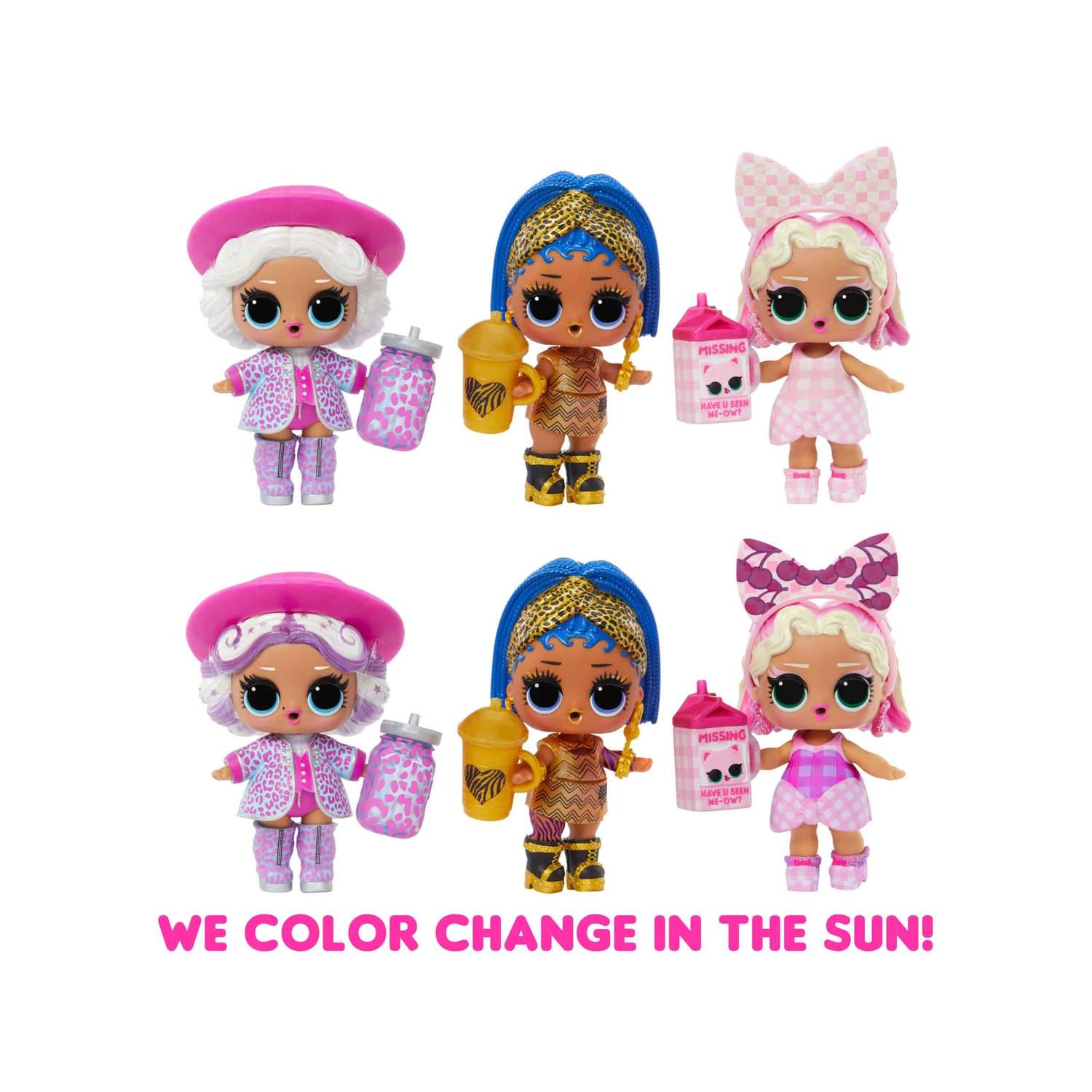 Игровой набор с куклой L.O.L. Surprise! Sunshine Makeover Doll 589396 00-00018738 - фото 4